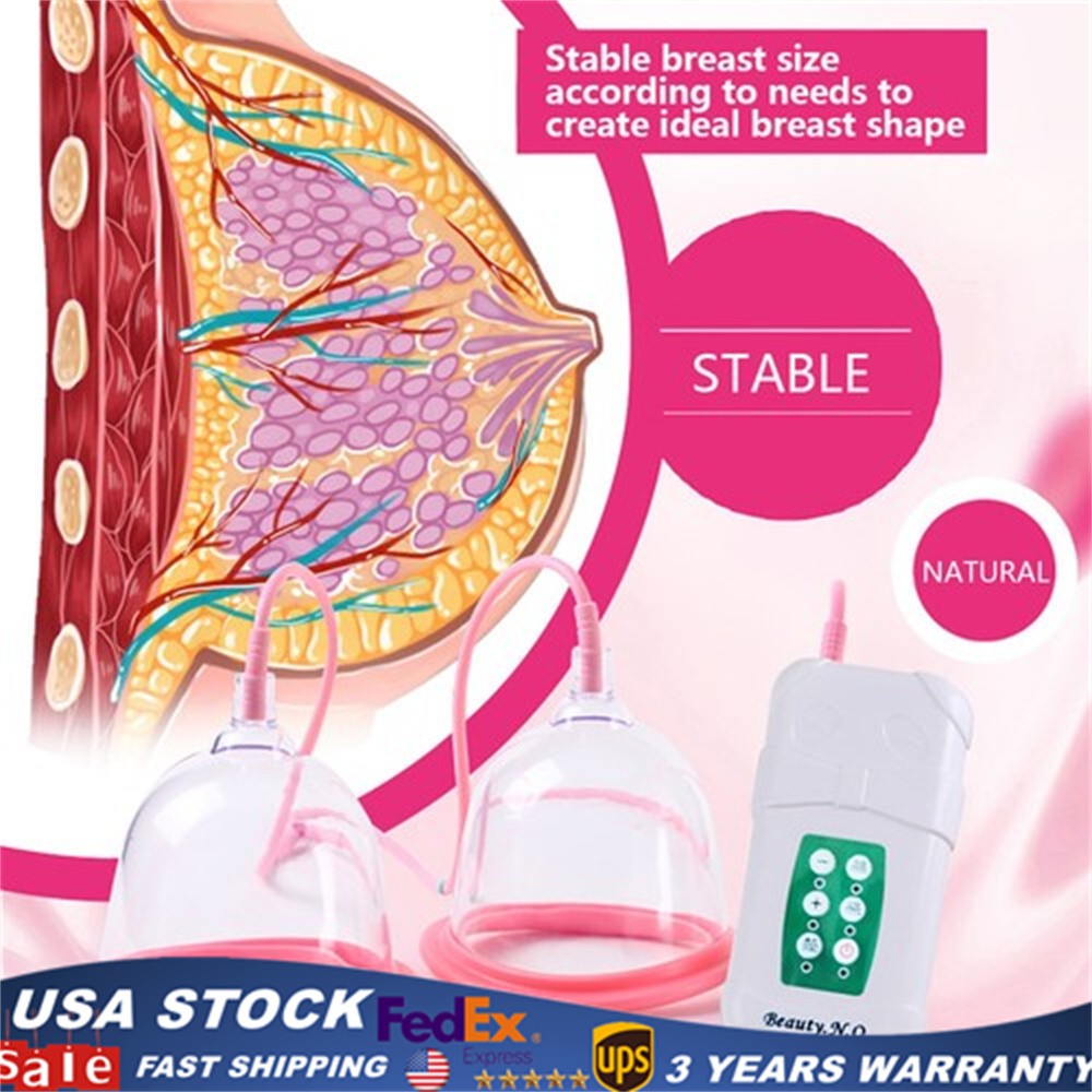 AB Cup Breast Enlargement Massage Breast Lifting Electric Vacuum Pump Suction