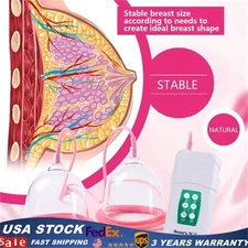 AB Cup Breast Enlargement Massage Breast Lifting Electric Vacuum Pump Suction