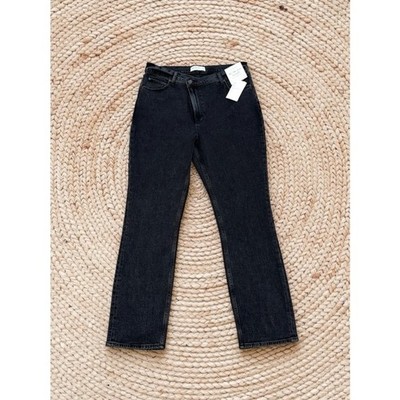 Abercrombie & Fitch NWT 90 s Criss Cross Slim Straight Jeans 31 SHORT