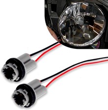 2 PCS T10 Car Harness Pigtail Socket, Connectors Pre-Wired Wiring Sockets, Water