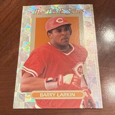 1993 Donruss The Elite Series Supers 382/5000 Barry Larkin #5 HOF