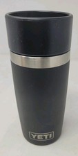 YETI Rambler 12oz Bottle Stainless Steel Vacuum Insulated Hot Shot Cap Branded