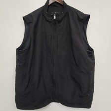 ScotteVest Mens RFID Travel Vest Size XXL Black Full Zip Hidden Inside Pockets