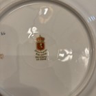 Schuman Bavaria Empress Dresden Flowers”Orange Tulip” Gold Trim 7 3/4” Plate — photo 5