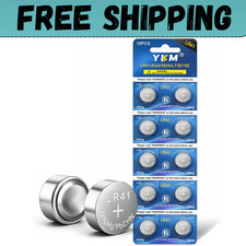 LR41 Button Batteries AG3 L736f L736c L736 392 192 1.5V Alkaline Battery 10 Pack