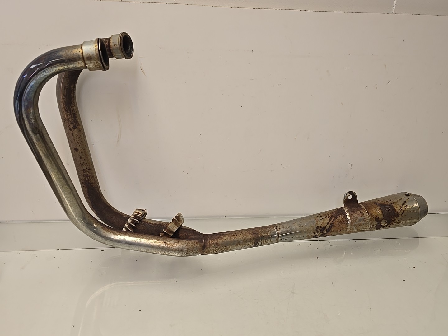 Honda CB450 CL450 Hooker Exhaust Pipes Header Muffler 2 into 1 27123-124