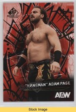 2025 SP Game Used AEW Red Hangman Adam Page #3 READ m4n