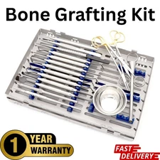 17 PCS Dental Bone Grafting Kit Implant Surgery Oral Surgical instruments kits
