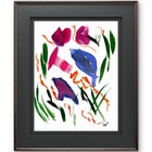 Sea Garden Original Acrylic Painting Abstract Ocean Floral Wall Art Signed Gift — photo 6
