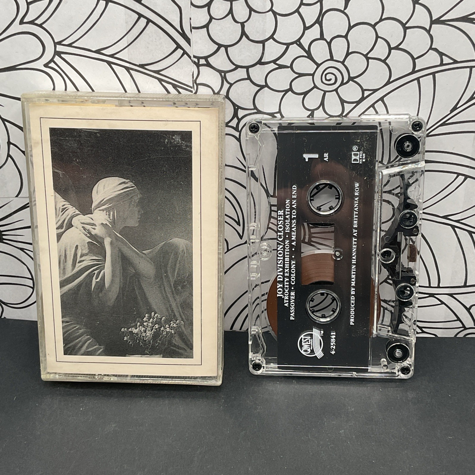 Joy Division Closer Cassette Tape 1989
