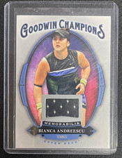 Bianca Andreescu 2024 Upper Deck Goodwin Champions Tennis Shirt Relic M-BA