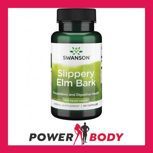 Swanson - Slippery Elm Bark, 400mg - 60 caps