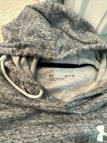Under Armour Sudadera Manga Corta Pequeña Gris - Imagen 3 de 6