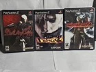 Devil May Cry PS2 Lot 1 2 3 Special Edition PlayStation 2 CIB Trilogy Bundle