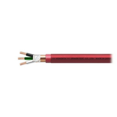 Oyaide VONDITA Power Cable 102SSC 3-Core Audio Cable Sold by Meter (1m Units)