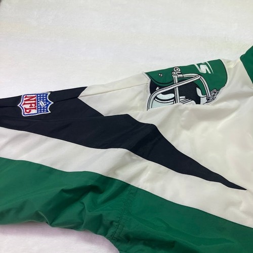 NFL Pro Line APEX One Vintage NEW YORK JETS Jacket Embroidered Logo Size XL - Picture 15 of 23