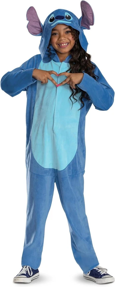 Disney Niños Lilo & Stitch Clásico Unisex Disfraz Mono 7-8 Foto 3 de 4