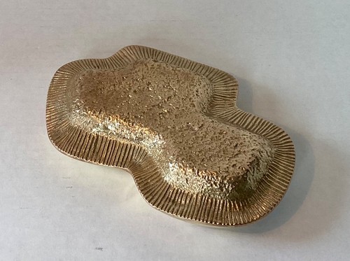 Jonathan Adler Brass Abstract Box -Brutalist style - retired