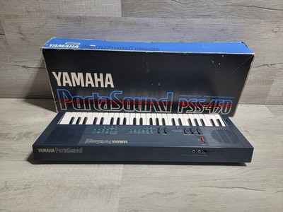 Vintage Yamaha PortaSound PSS-450 Keyboard w/ Original Box
