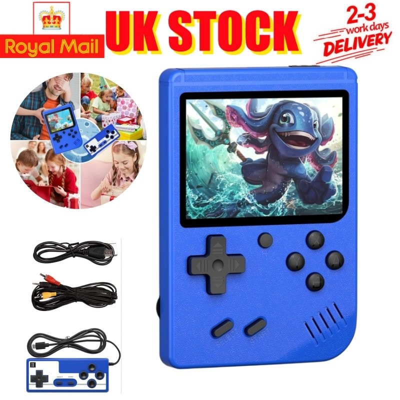 Portable Mini Handheld Game Console 2.4"HD Display 500 Built-In Classic FC Games