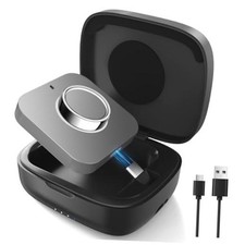 Updated Wireless Charging Case for Oura Ring Gen 5, 4 3 Gen4/3 Black - Gen4/3