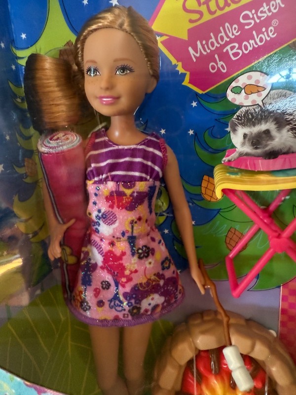 NRFB Barbie Sisters Camp Out Play Set