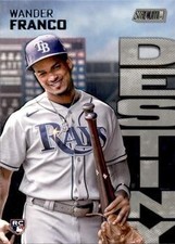 Wander Franco 2022 Stadium Club #8B Dynasty and Destiny Tampa Bay Rays