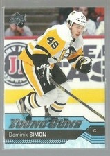 2016-17 Upper Deck #469 Dominik Simon Young Guns RC (ref54416)