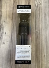 Singing Machine All-In-One Party Karaoke Microphone  Speaker Bluetooth NEW