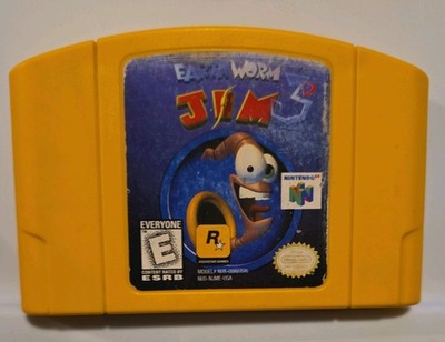 Earthworm Jim 3D (Nintendo 64 N64) Cart Only Tested see pictures free shipping 