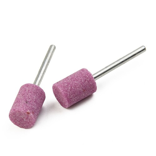 Chrome Corundum Abrasive Mounted Stones High hardness Wood 10pcs 12mm Rotary - Picture 10 of 13