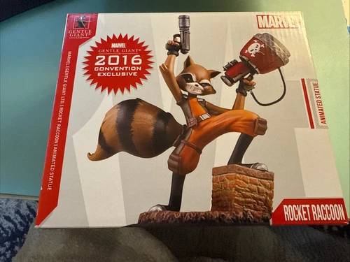 Marvel Gentle Giant Rocket Racoon 2016 exclusivo de la convención 457/1000