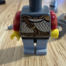 Lego Chess Bishop Minifigure Lion Knight Armor cas514 Eyebrows & Goatee 853373