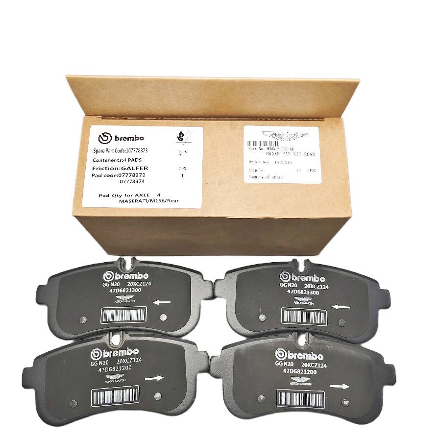 Rear Brake Pads Kit With Sensors for Aston Martin DBX MY83-2C562-AD US