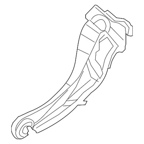 For Jeep Patriot 2010-2014 Mopar 05105927AB Rear Driver Side Trailing Arm Foto 4 de 4