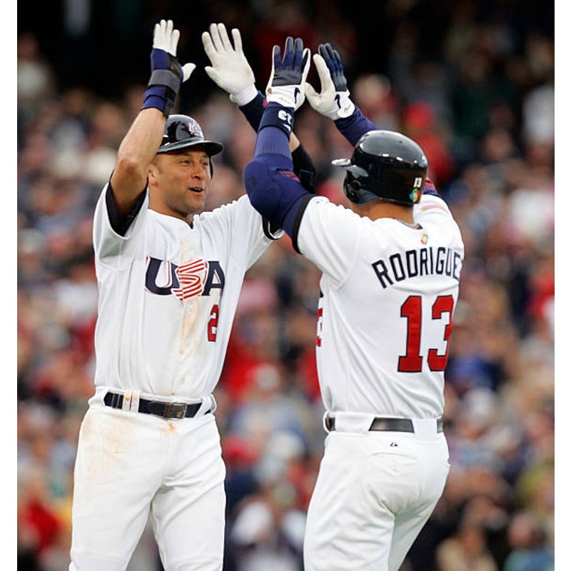 RODRIGUEZ WBC 2006 USA Majestic jersey 2XL World Baseball Classic