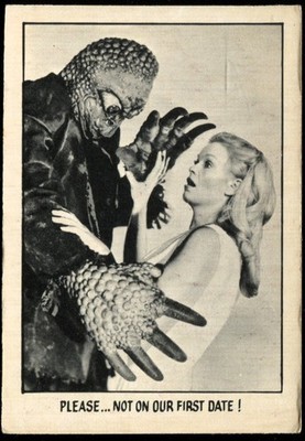 Trade Card, A&BC Kaugummi, YOU'LL DIE SMACHING, CREATURE FEATURE, 1974, #37