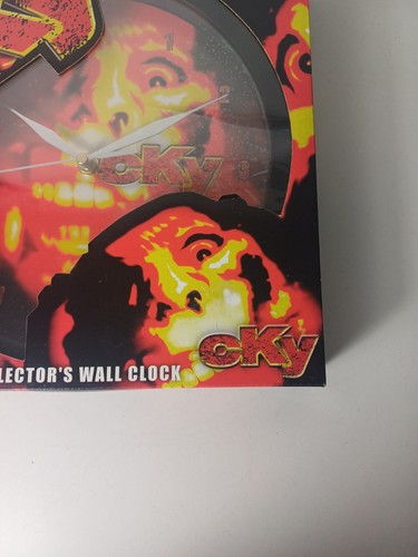 Cky Collectors Wall Clock by Bioworld Rare Vintage Mancave Rock Bam Skateboard - Picture 4 of 21
