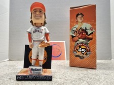 Larry Dierker Houston Astros MLB 2010 SGA Autographed Bobblehead NIB No COA