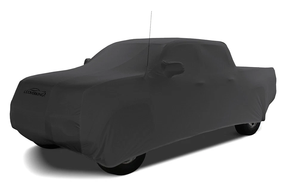 For Chevy Colorado 04-12 Satin Stretch Indoor Dark Gray Custom Car Cover Foto 3 de 4