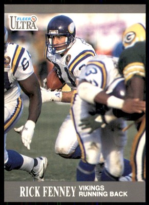 1991 Ultra Rick Fenney Minnesota Vikings #195