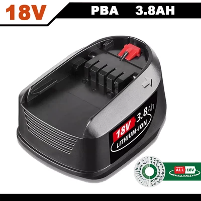 MARKENLOS für Bosch Li-ion Akku PBA 18 V 3,8Ah XL Power For All Alliance 54Wh NEU OVP