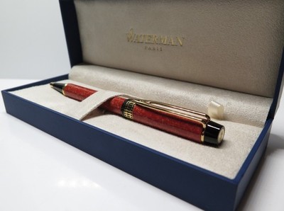 Waterman Patrician Dreh-Kugelschreiber rot marmoriert, new old stock