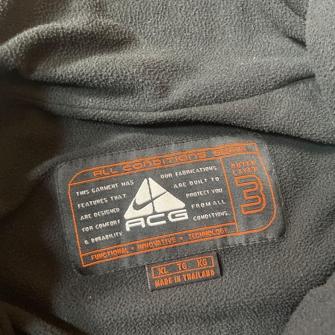 NIKE ACG Men Anorak Parka Rare Green Jacket 90s Storm-Fit Heavyweight image 4