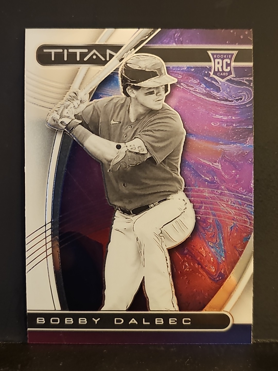 2021 Panini Titan #10 Bobby Dalbec RC RED SOX