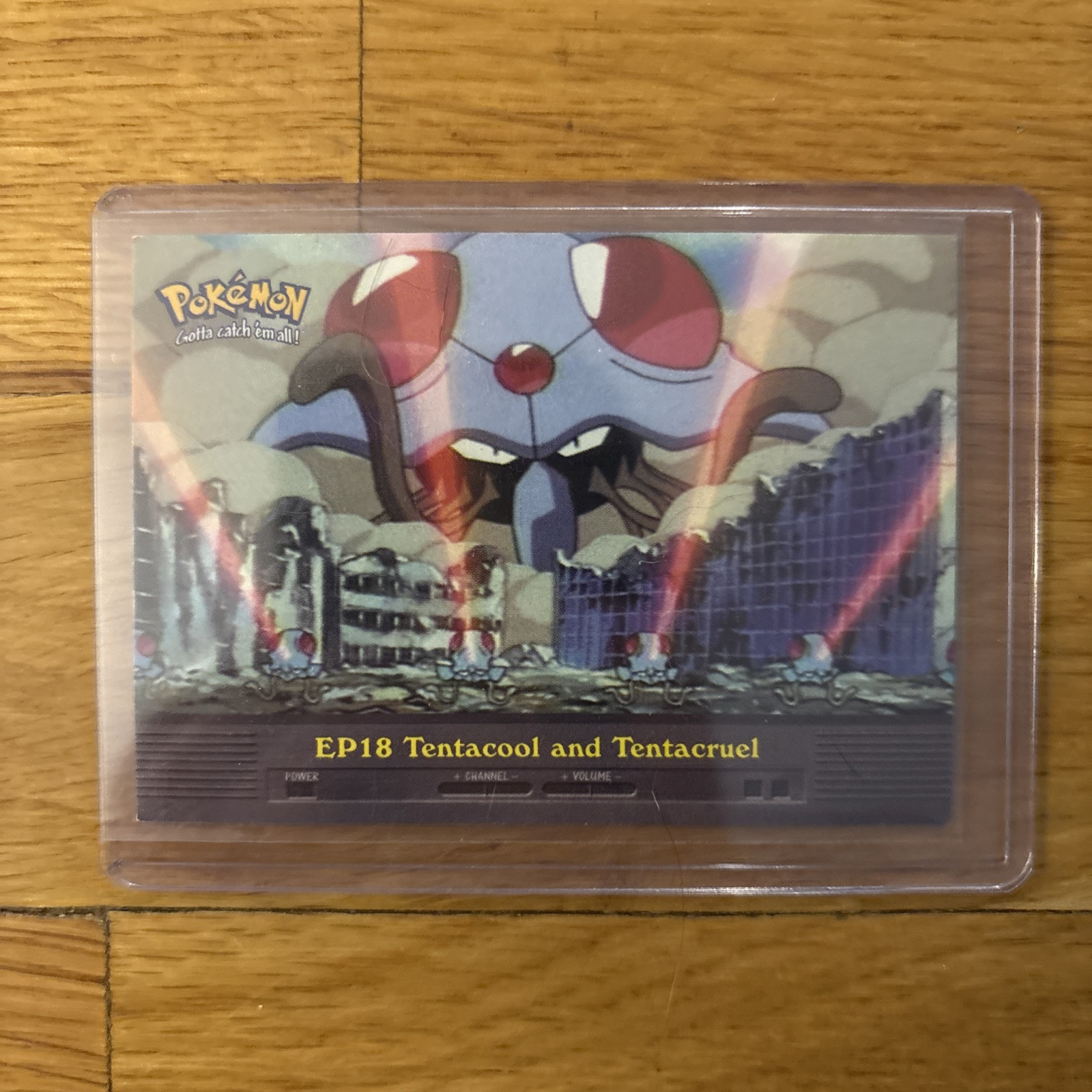 Pokemon Trading Card - EP18 Tentacool and Tentacruel - TV Animation Edition