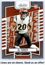 2023 Panini Absolute #175 DJ Turner Retail