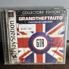 Grand Theft Auto London 1969 Collectors Edition PS1 PlayStation 1 Complete CIB