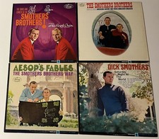 THE SMOTHERS BROTHERS Lot of 4 mono LPs -- 1962-1967