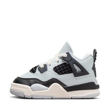 Jordan Toddlers' 4Retro Basketball Shoes - Pure Platinum/Metallic Gold